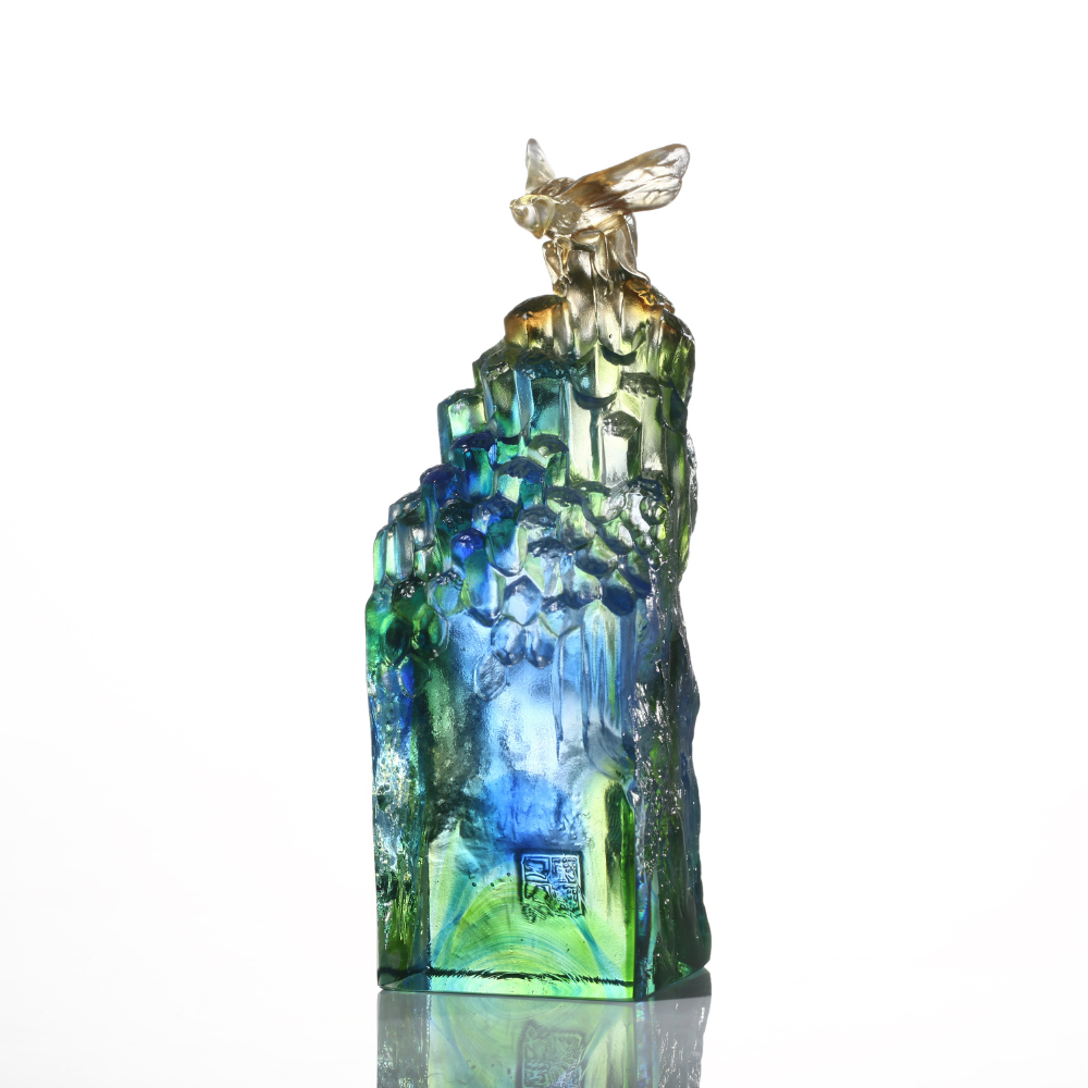 Crystal Bee, Prosperity All Around (Bluish/Green)