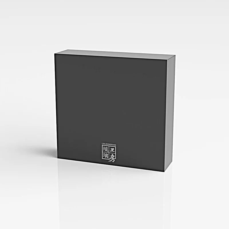 Black Acrylic Display Base with Logo Engraving (varies sizes)