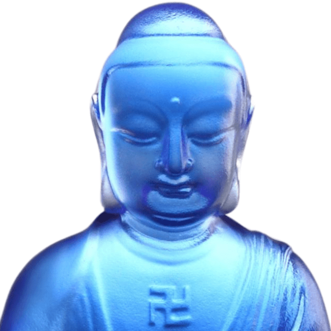 Crystal Art Buddha, Medicine Buddha, The Guardian of Peace