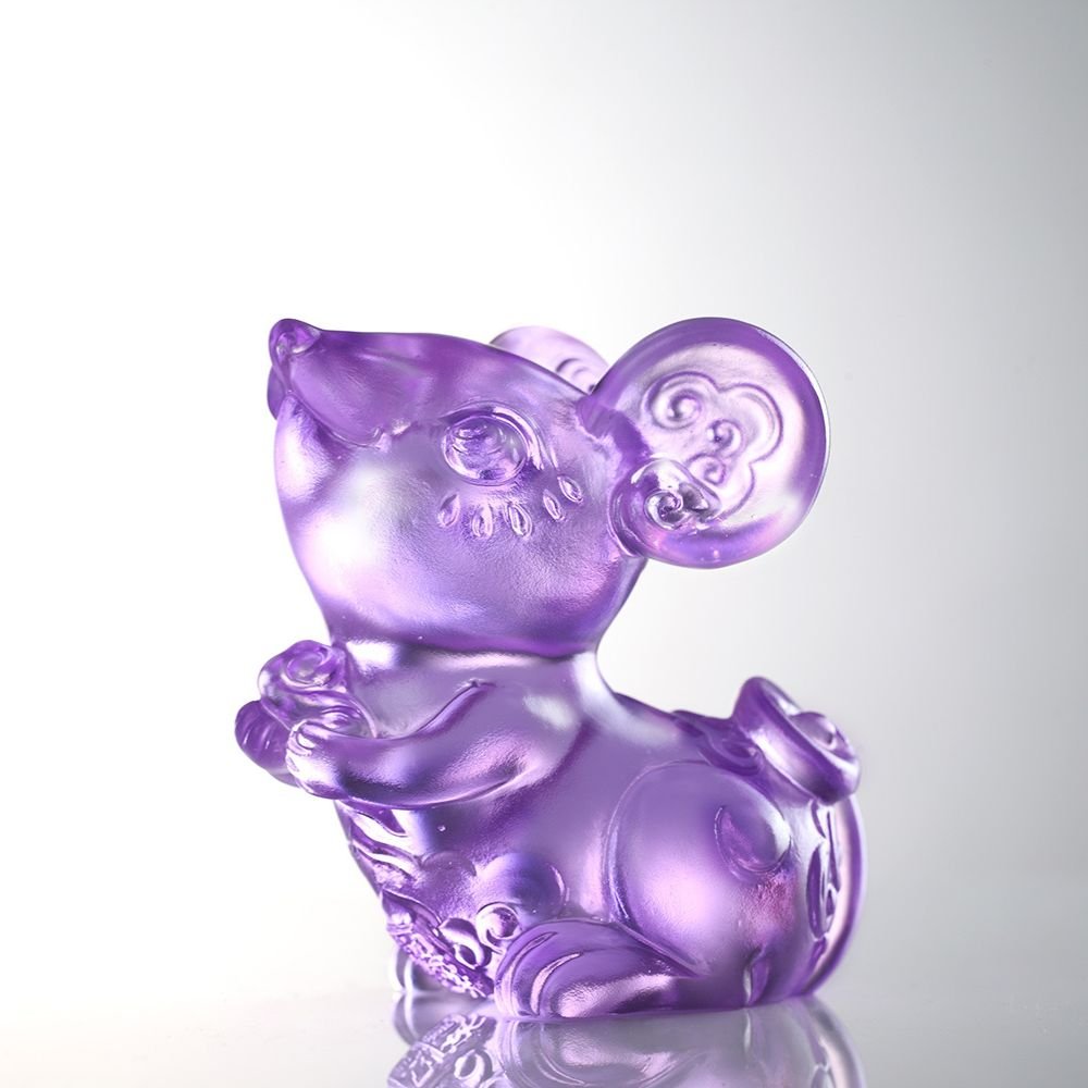 Crystal Zodiac, Year of the Rat, Elfin Mouse Packs Treasures