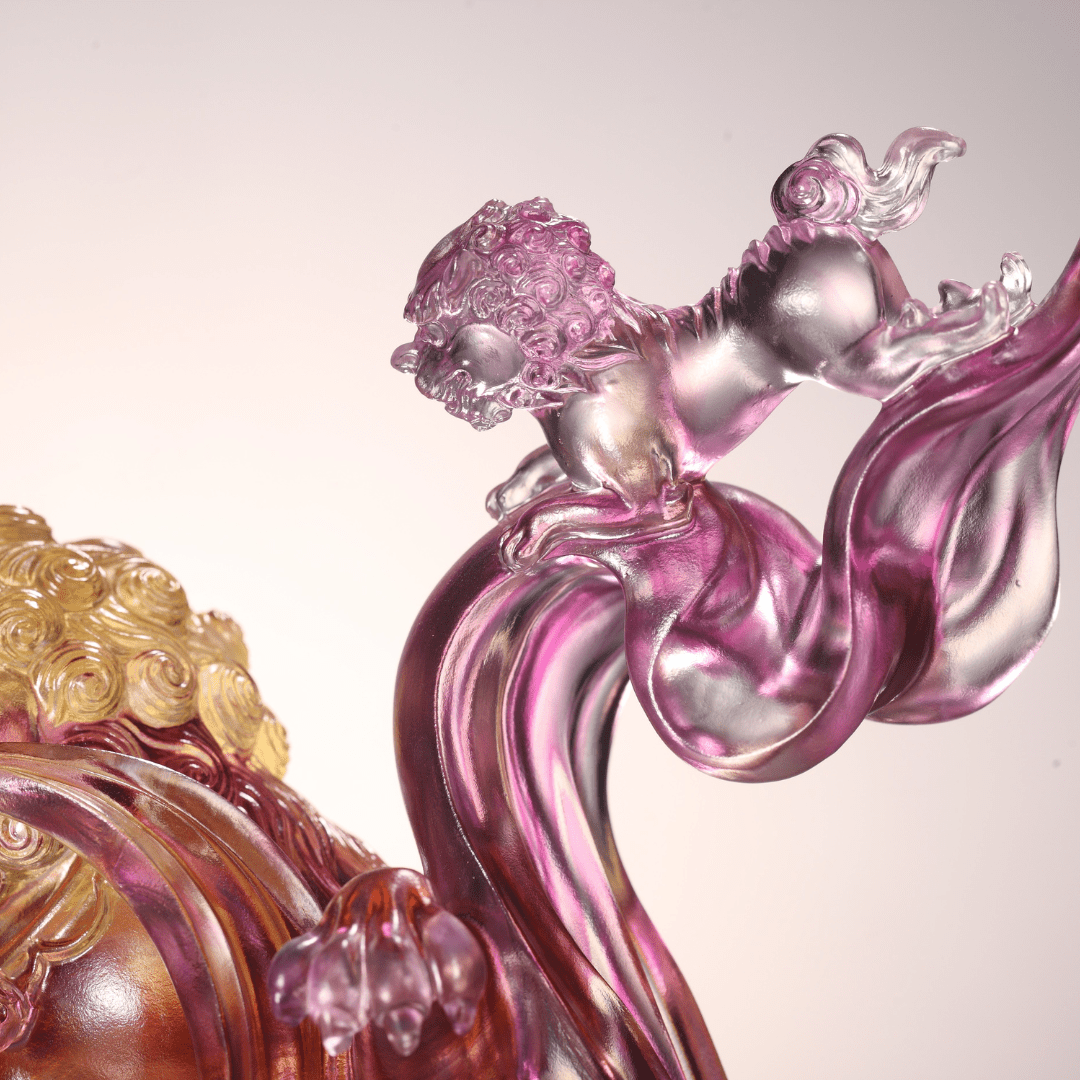 Foo Dog, Chinese Guardian Lion, Rousing Heaven and Earth to Good Deeds