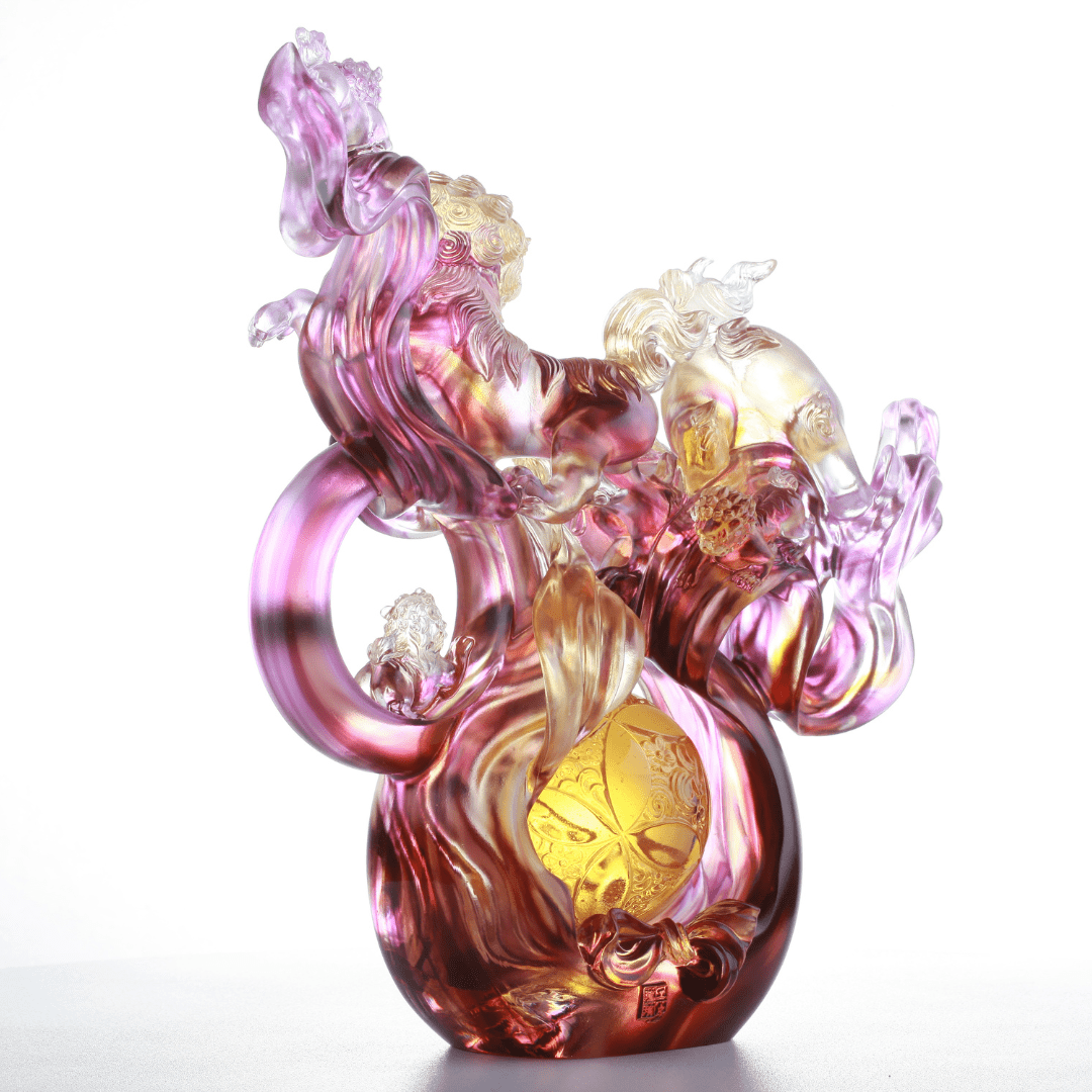 Foo Dog, Chinese Guardian Lion, Rousing Heaven and Earth to Good Deeds