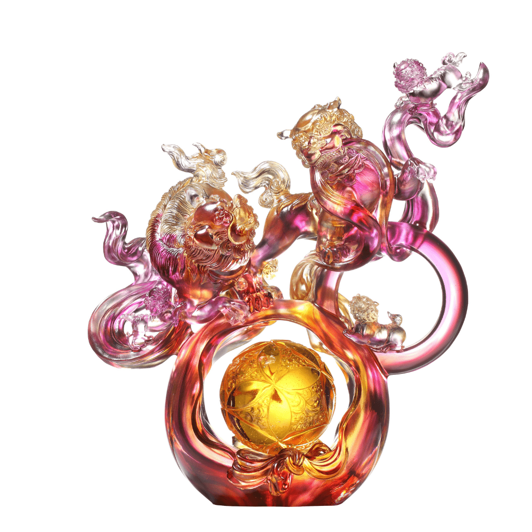 Foo Dog, Chinese Guardian Lion, Rousing Heaven and Earth to Good Deeds