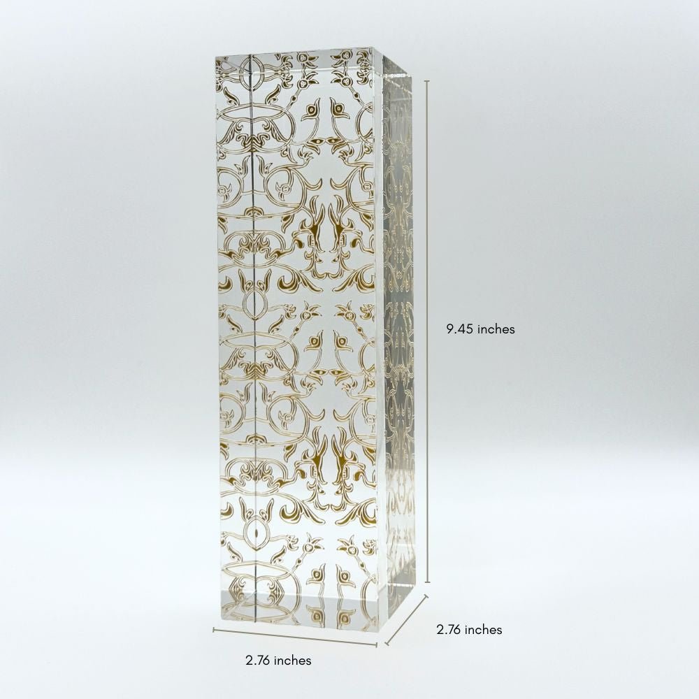 K9 Pattern Crystal Base: Peony, Ocean Wave, Floral, Intoxi