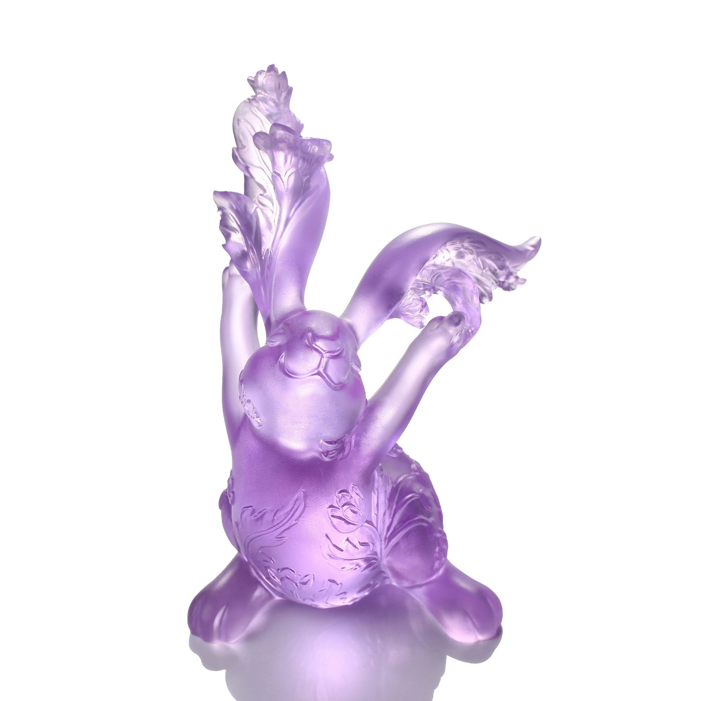 LIULI Crystal Year of the Rabbit Spring Breeze, Felicitous