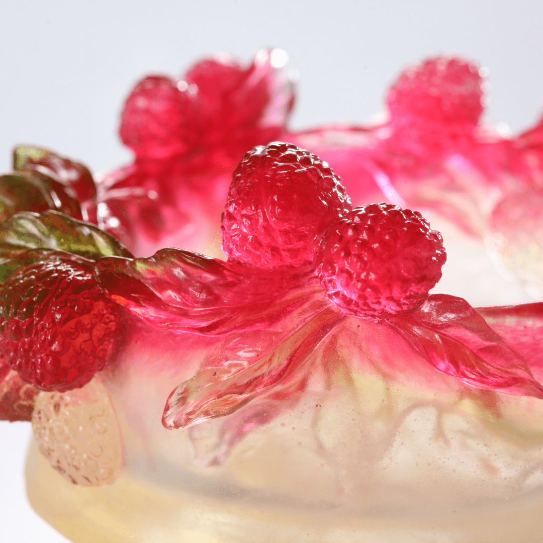 Nature, Lychee, Vase, Bowl, A Thousand Blessings and Good Fortune