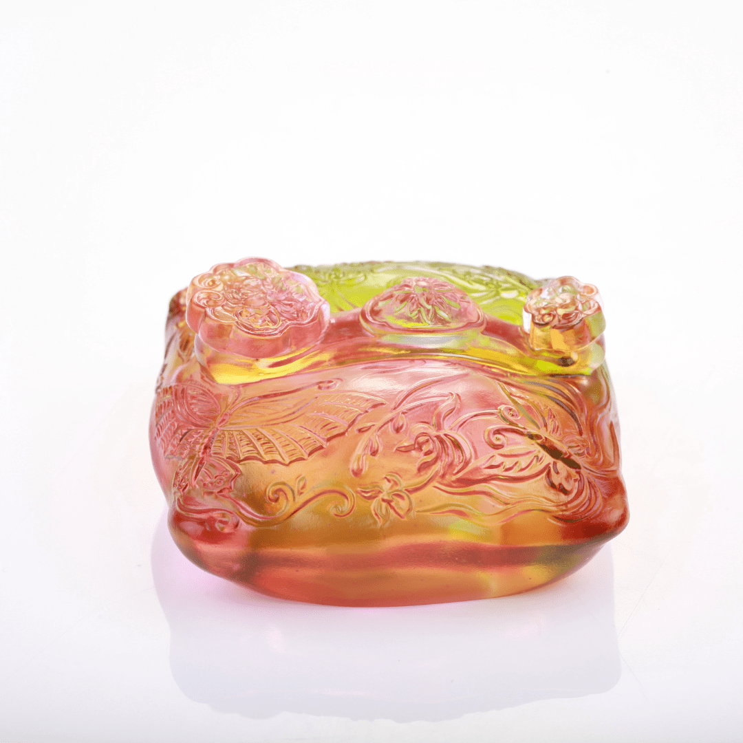Ruyi, Paperweight, Decor, Flowers Dancing Fortuitously
