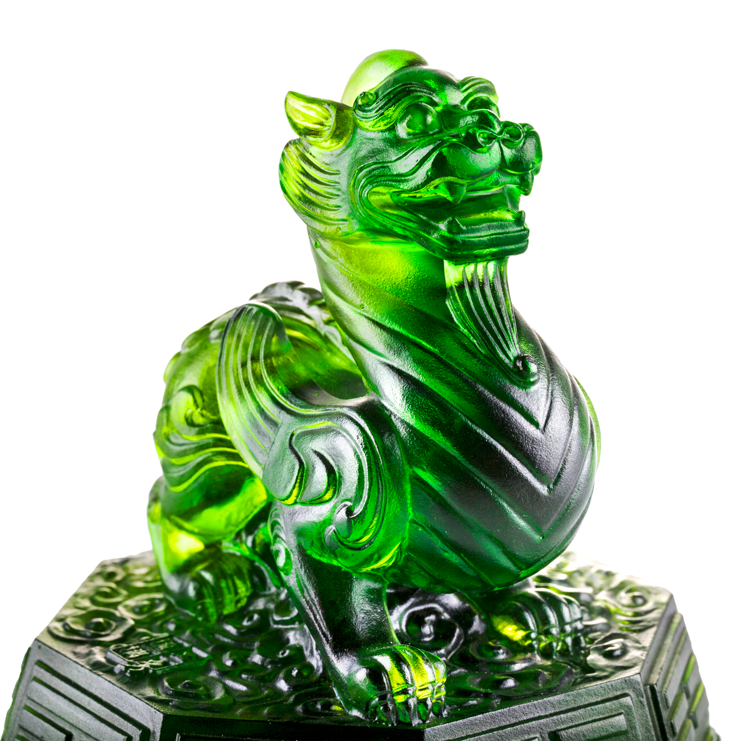 Crystal Mythical Creature, Tianlu, Commander of Peace - LIULI Crystal Art