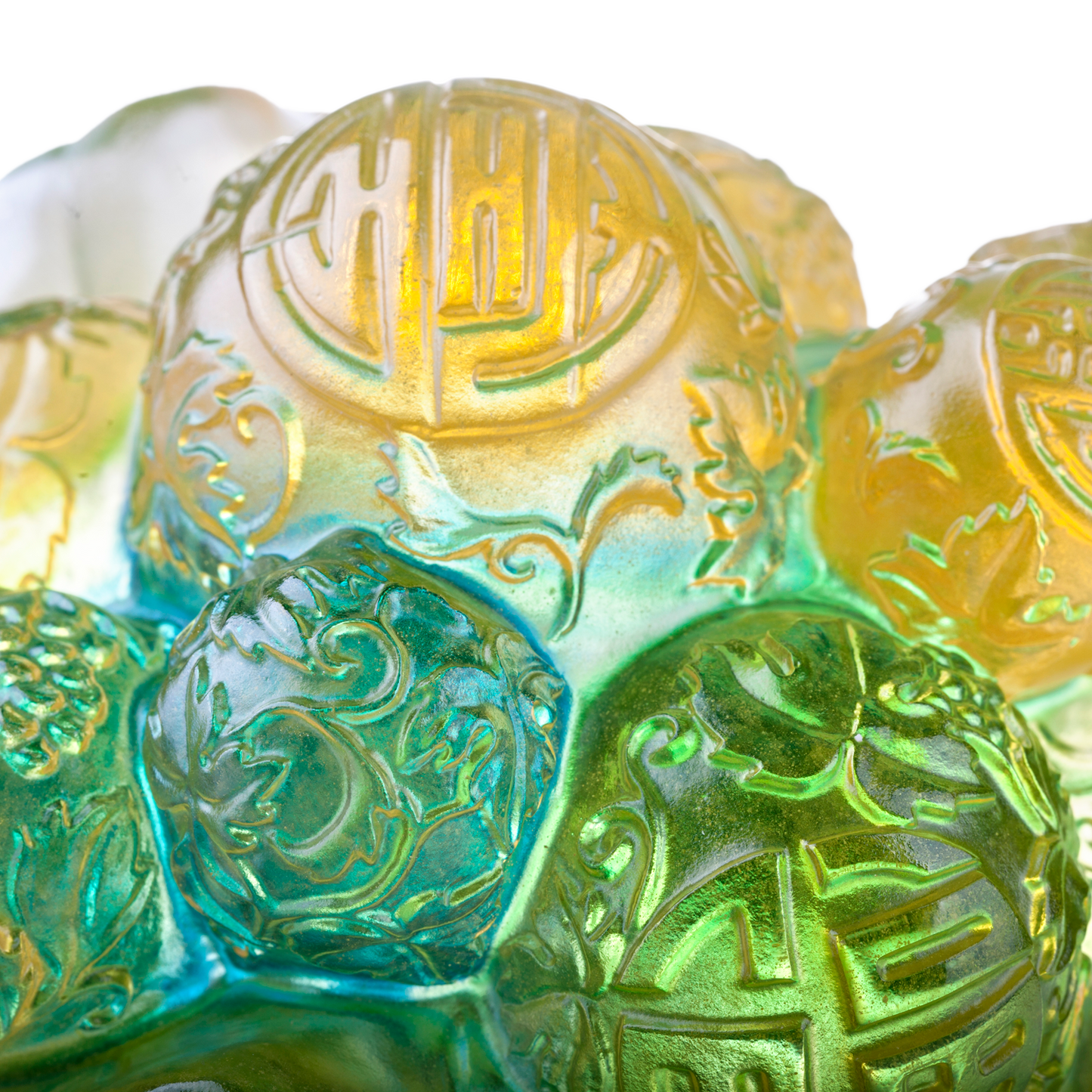 Crystal Animal, Mice, Mouse, Year of the Rat, An Auspicious Delivery - LIULI Crystal Art