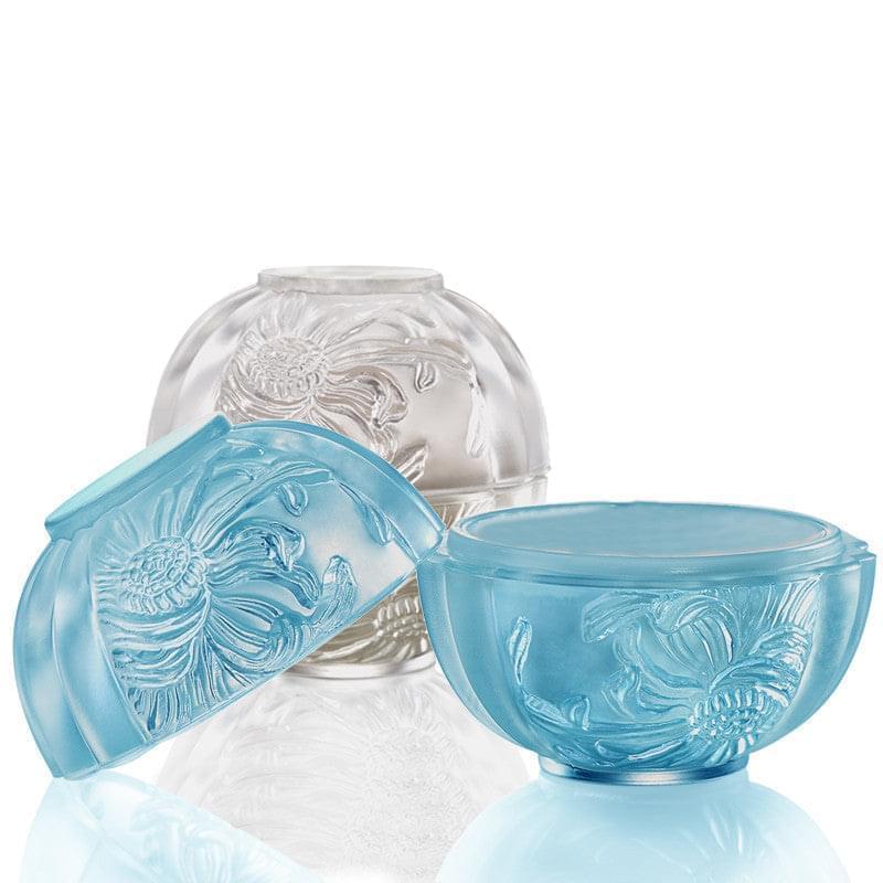 Candle Holder, Warmth of the Fragrant Chrysanthemum (Powder White)
