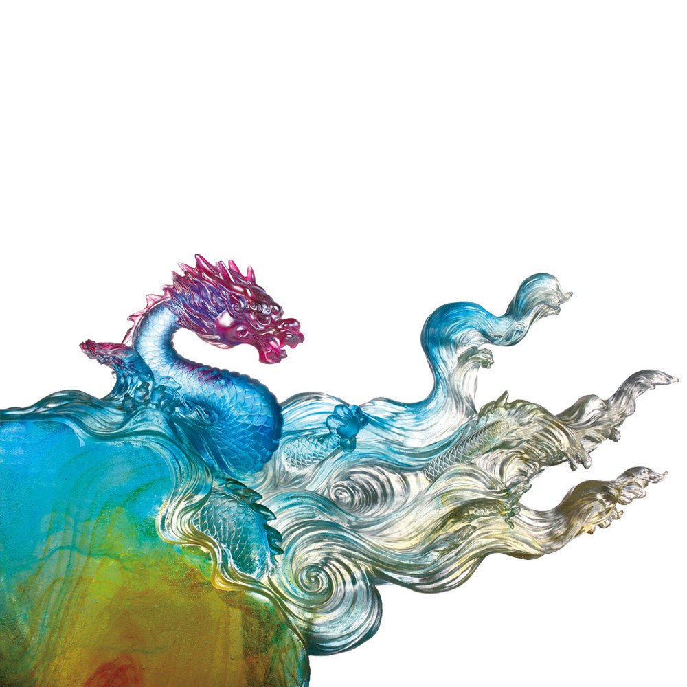 Celestial Dragon (Encouragement) - Dragon of Evolution - LIULI Crystal Art
