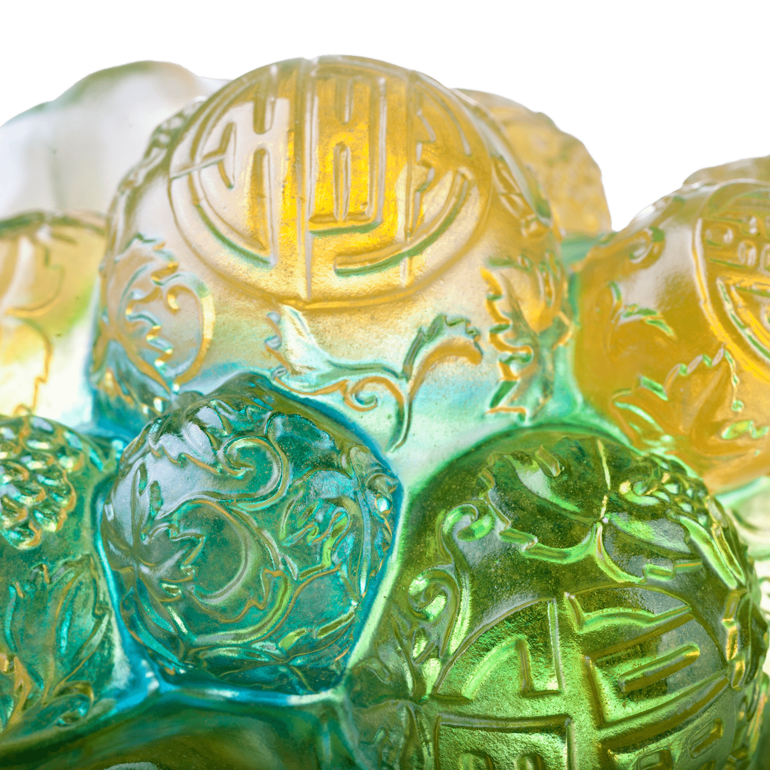 Crystal Animal, Mice, Mouse, Year of the Rat, An Auspicious Delivery - LIULI Crystal Art