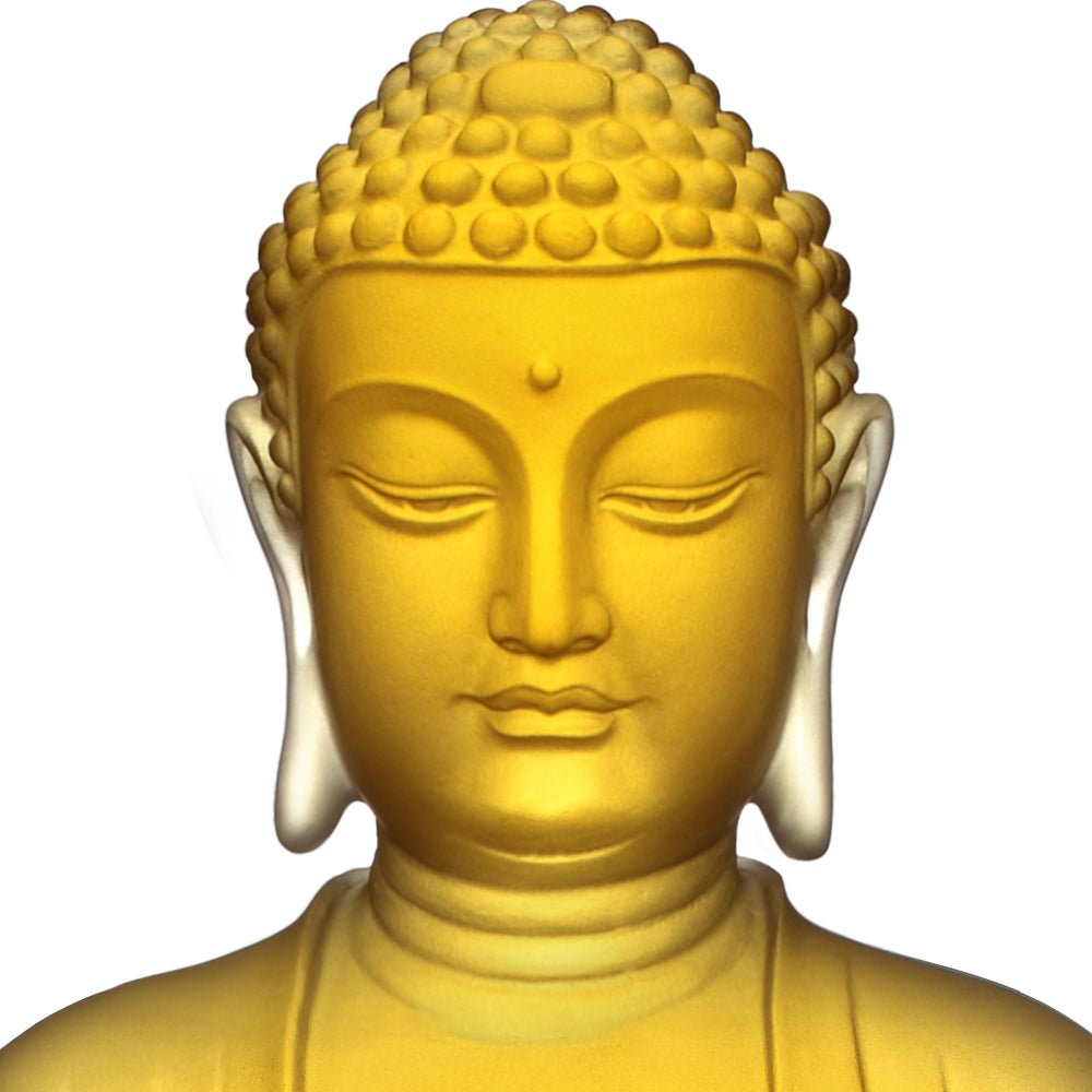 Crystal Buddha, Amitabha Buddha, Present Mindfulness - LIULI Crystal Art