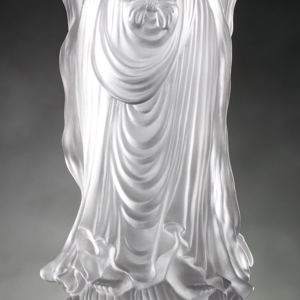 Crystal Buddha, Hechang Guanyin, Wish (Special Edition) - LIULI Crystal Art