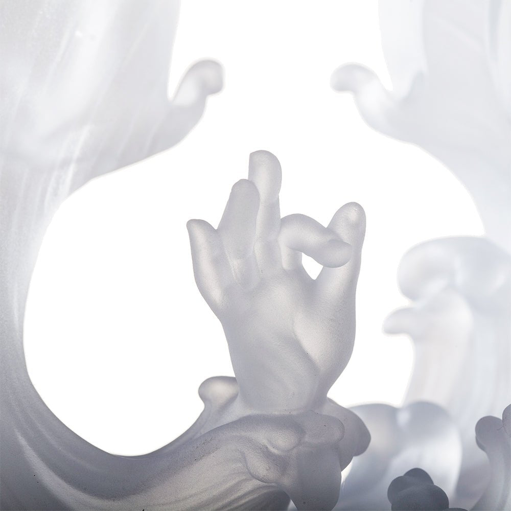 Crystal Buddha, Sakyamuni, Only Love, Only Concern-My Heart of Clarity - LIULI Crystal Art