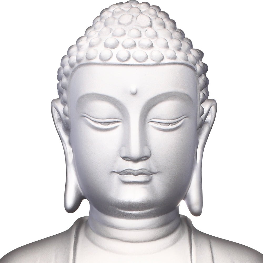 Crystal Buddha, Shakyamuni Buddha, Present Mindfulness - LIULI Crystal Art