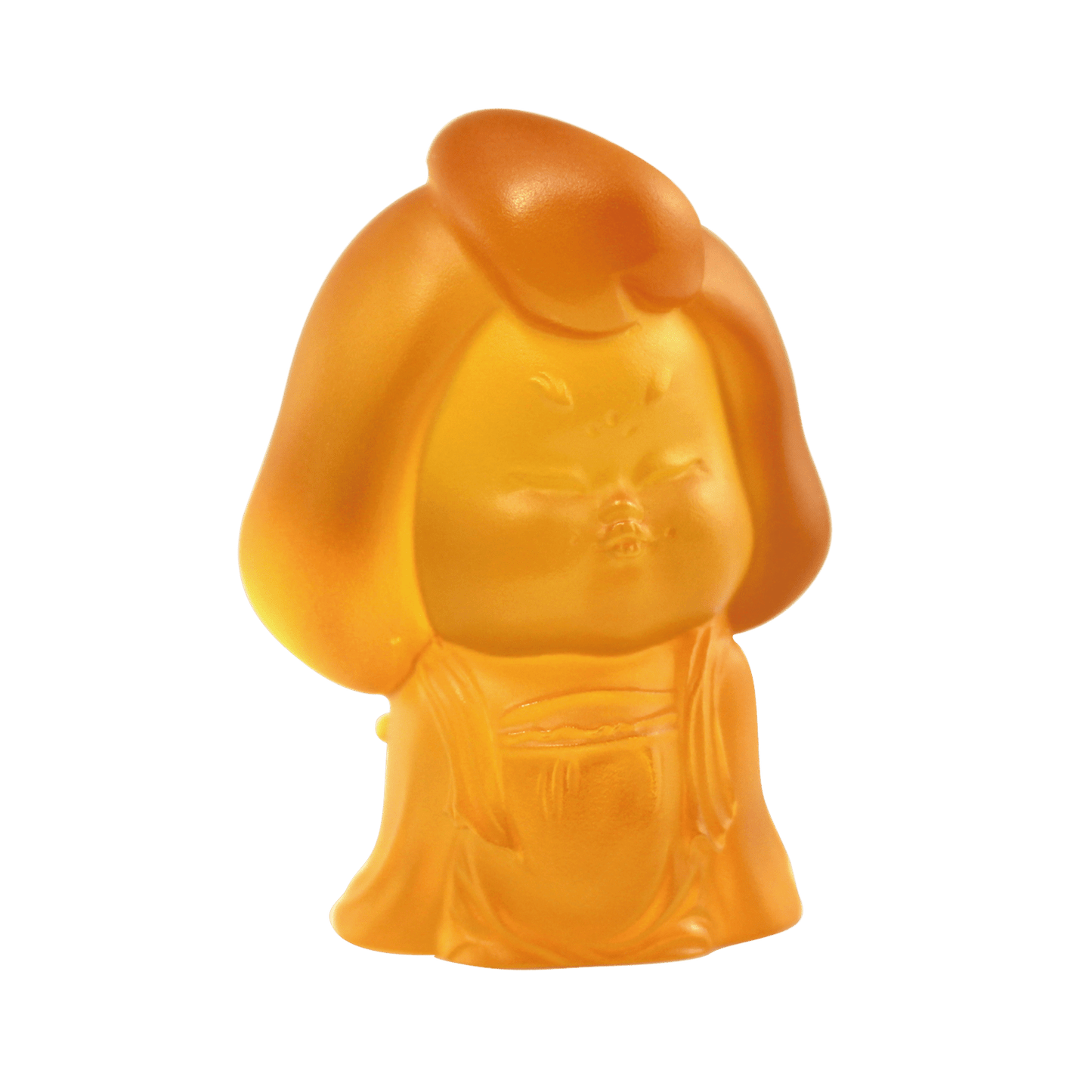 Crystal Desk Decor, Mini Woman Figurine, The Beauty of Tang Dynasty-My Ideal Type - LIULI Crystal Art
