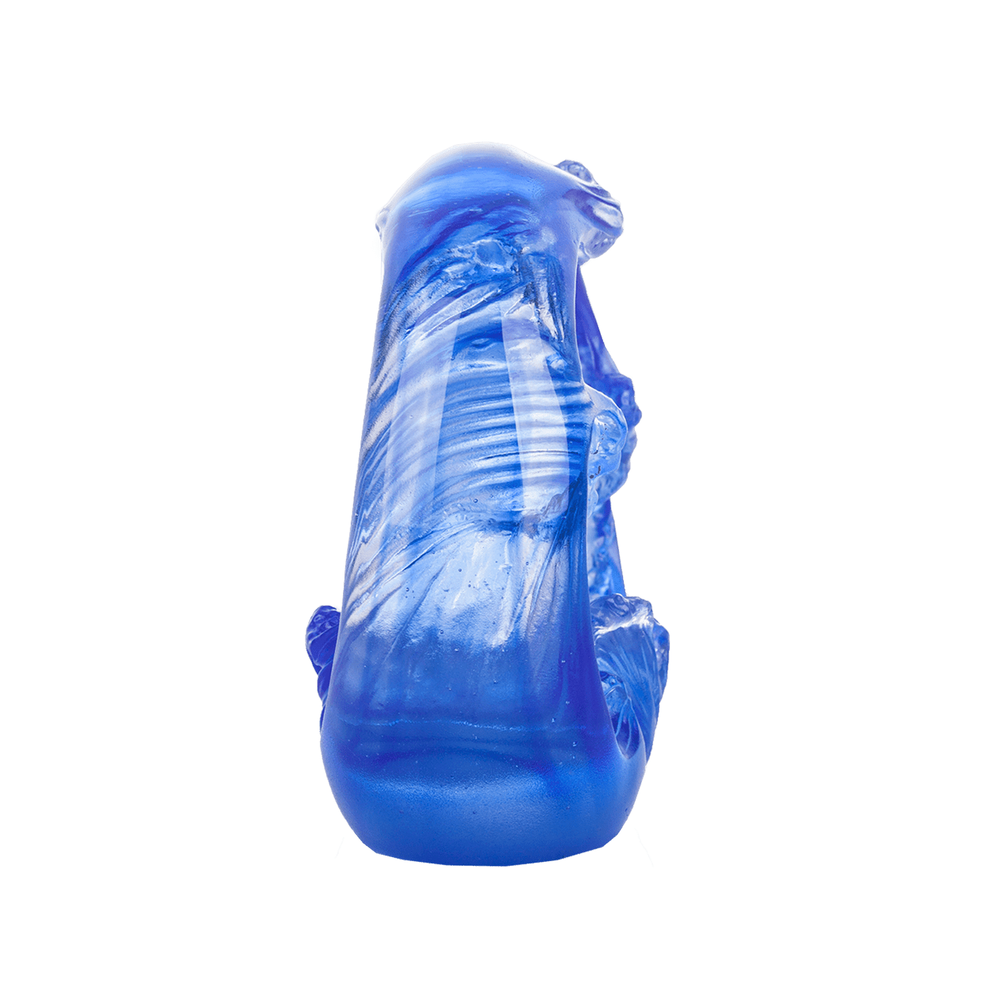 Crystal Feng Shui Art Symbolizing water and the constant flow of riches - LIULI Crystal Art