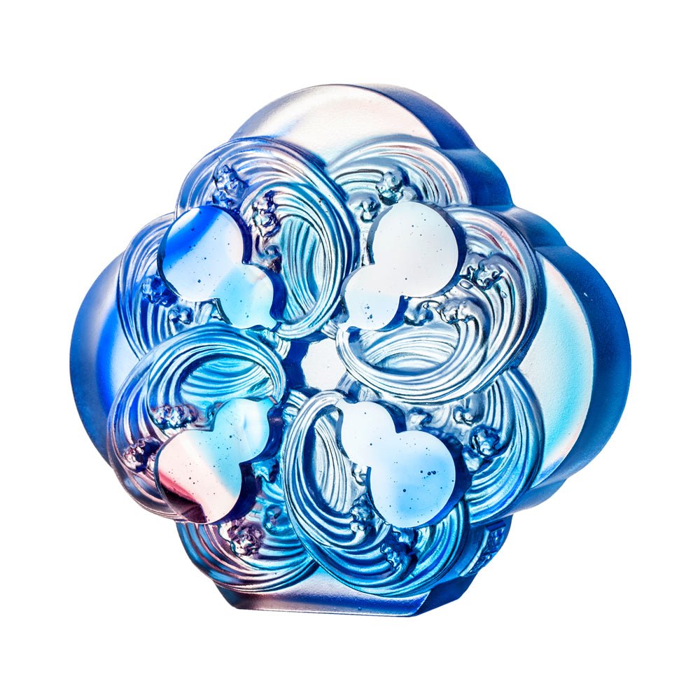 Crystal Feng Shui, Gourd or Hulu, Accept Fortune, Receive Blessings - LIULI Crystal Art
