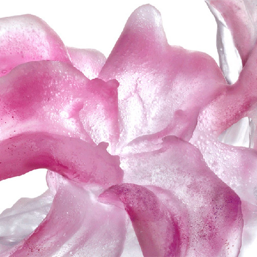 Crystal Flower Figurine, Bloom of a New World (Special Edition, Come with Display Base) - LIULI Crystal Art