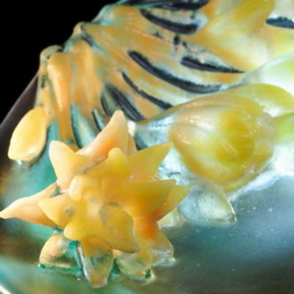 Crystal Flower, Flower of the Month, Old August Lily-July - LIULI Crystal Art