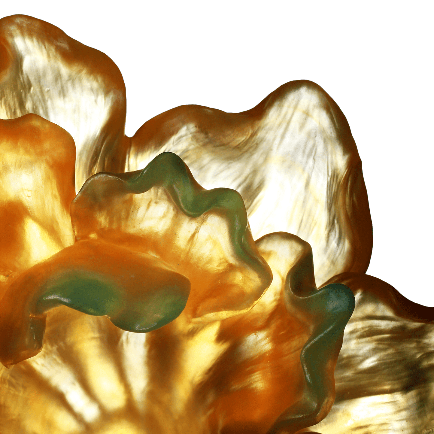 Crystal Flower, Peony Bloom, Our Great Beauty - LIULI Crystal Art