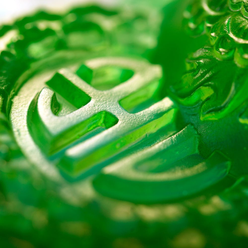 Crystal Fruit, Tangerine, Kitchen Decor, Joy Heralds Spring - LIULI Crystal Art