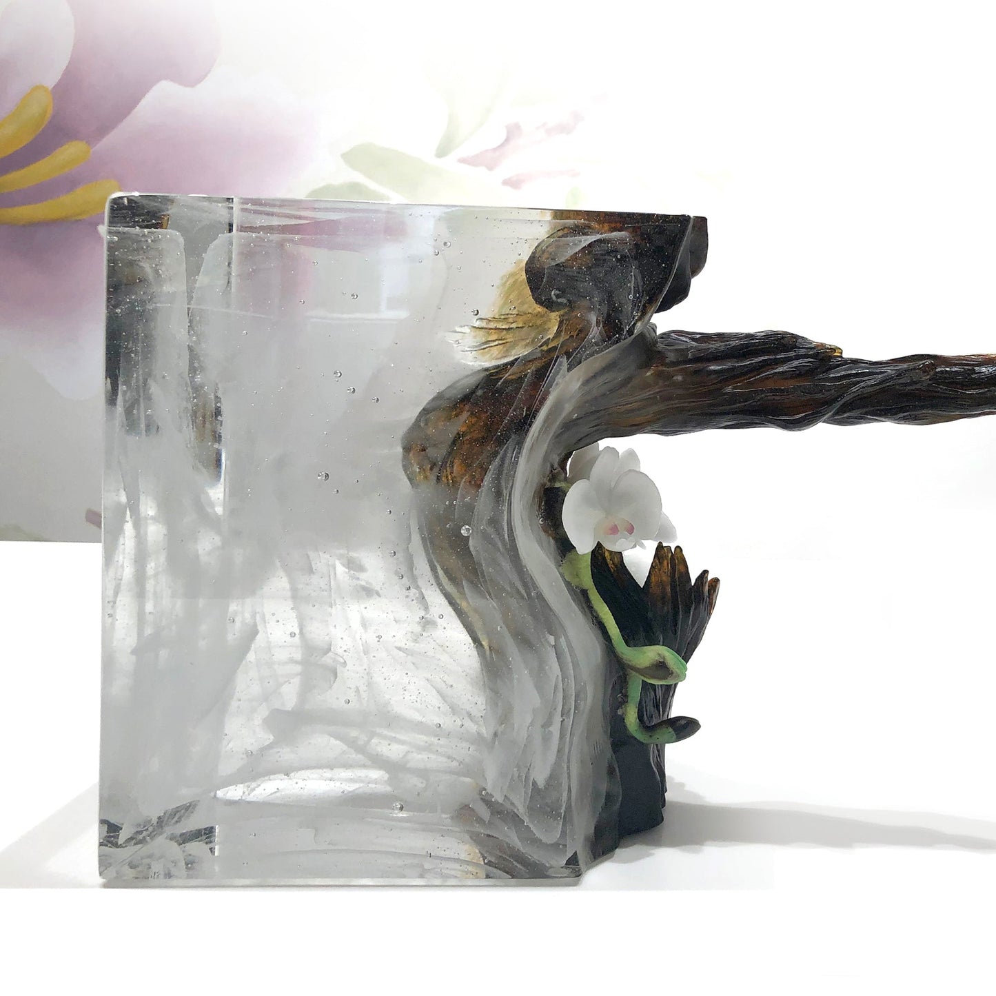 Crystal Mountain, The Power of Ascension-Yushan Juniper - LIULI Crystal Art