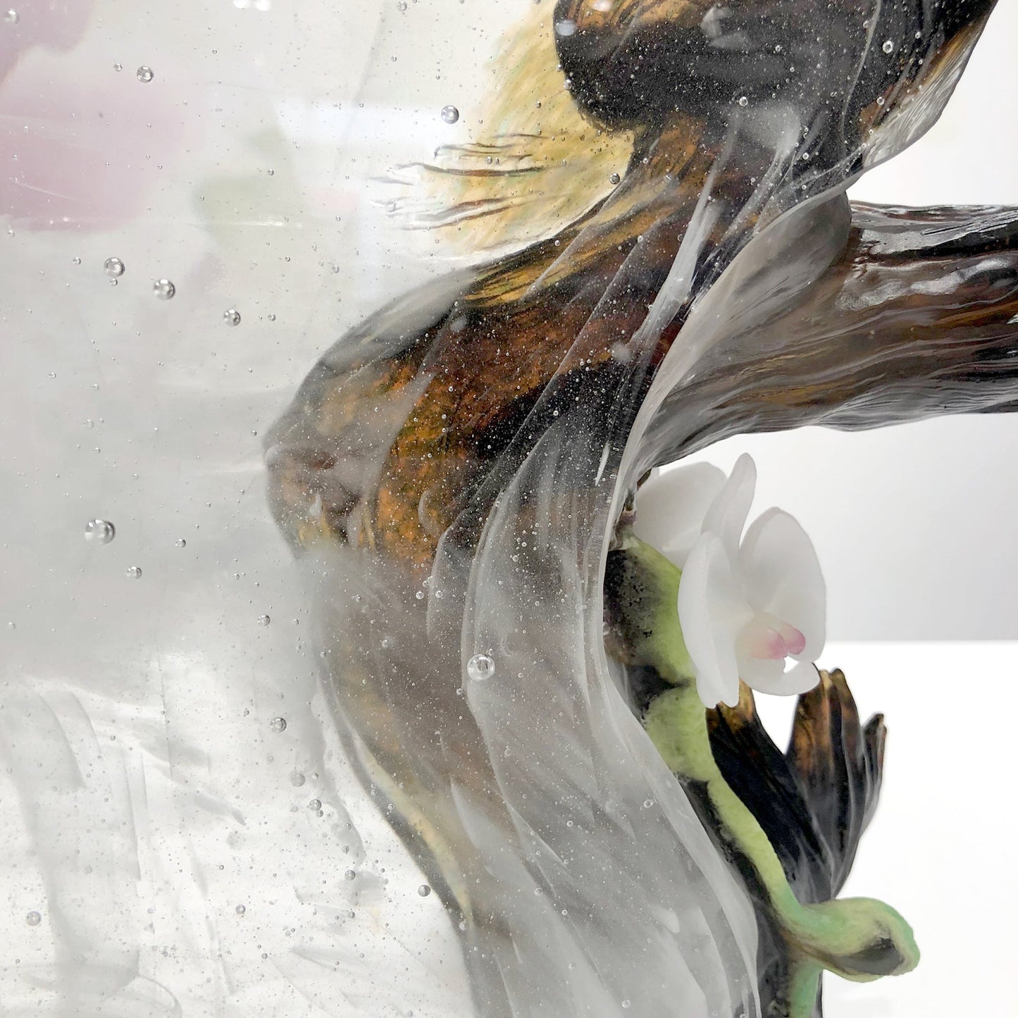 Crystal Mountain, The Power of Ascension-Yushan Juniper - LIULI Crystal Art
