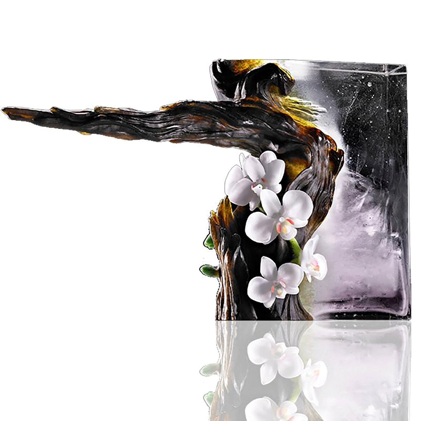 Crystal Mountain, The Power of Ascension-Yushan Juniper - LIULI Crystal Art