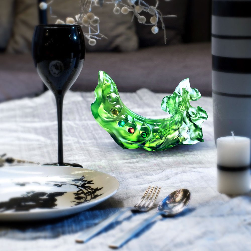 '-- DELETE -- Crystal Pea, Kitchen Decor, Beauty Within - LIULI Crystal Art