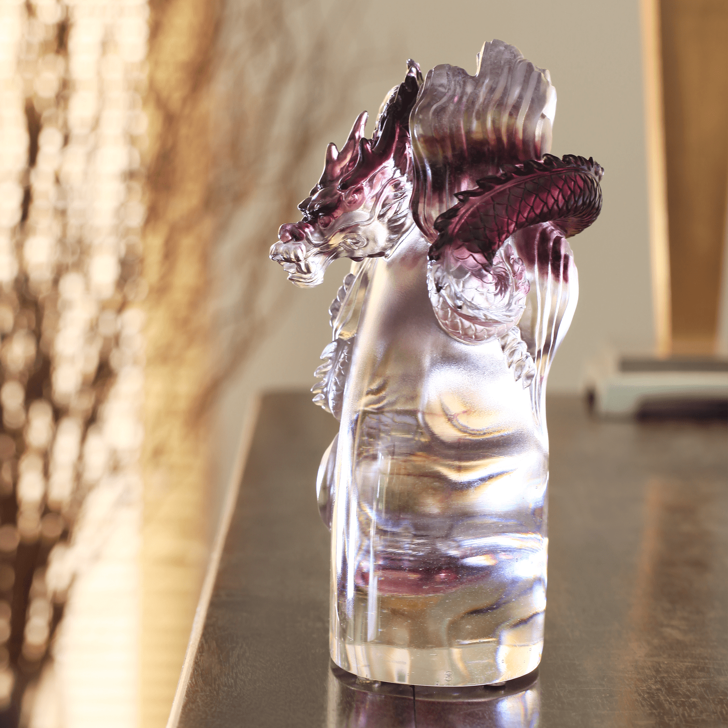 Dragon of Invincible (Unstoppable) - A Call From the Highest Heavens - LIULI Crystal Art
