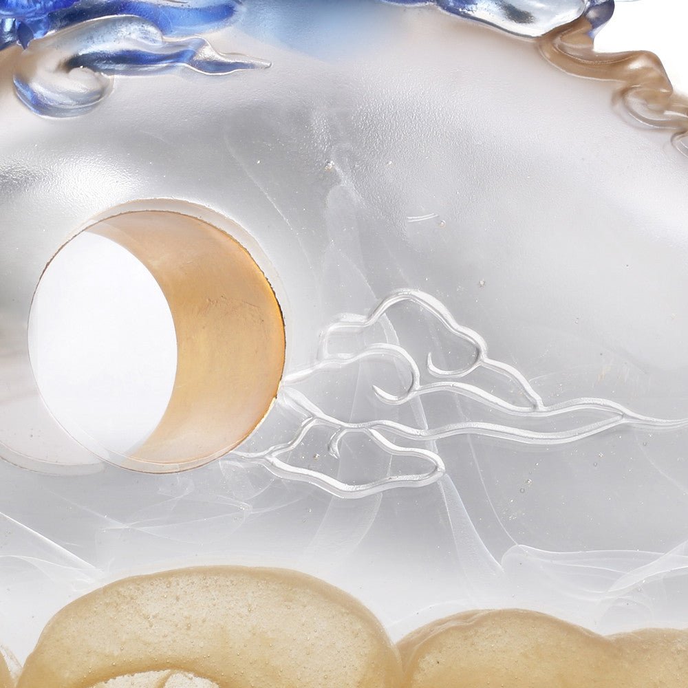 Dragon of Leadership - "Appearance of the Influential Dragon" - LIULI Crystal Art