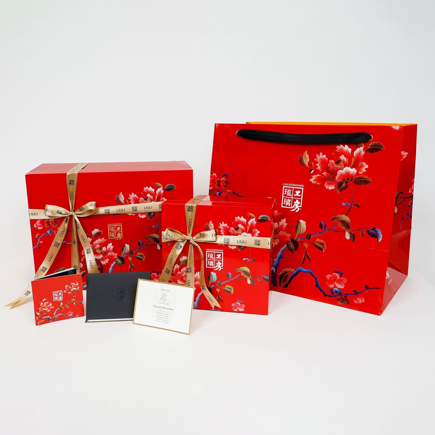 LIULI Crystal Art Year of the Ox Sign Step into Prosperity