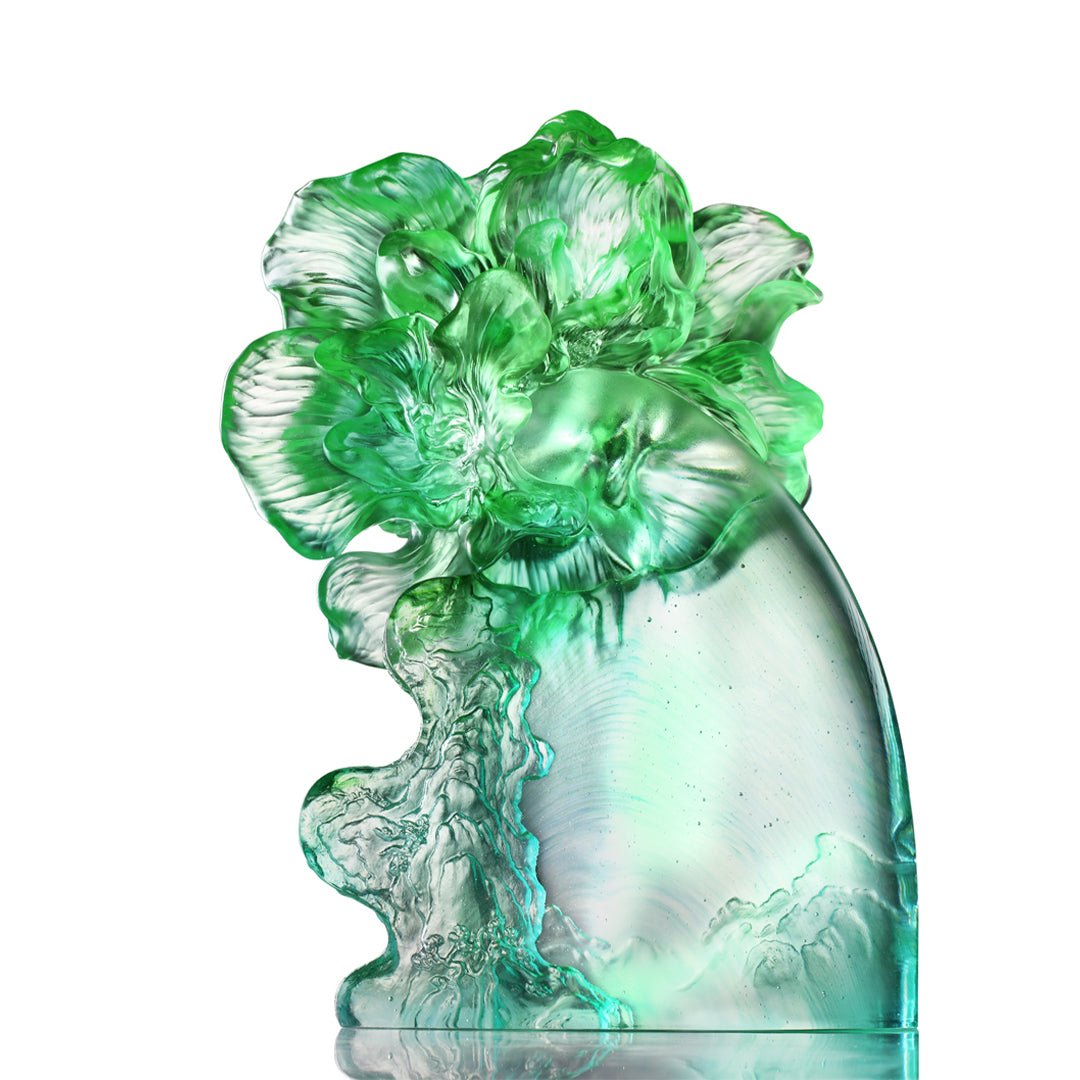 LIULI Crystal Flower Cotton Rose Spring