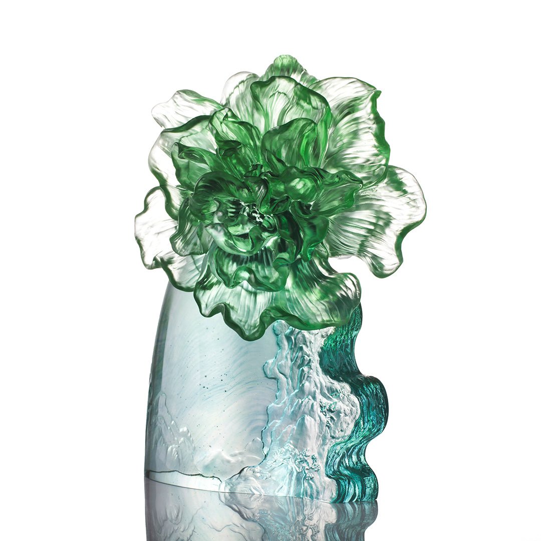 LIULI Crystal Flower Cotton Rose Spring