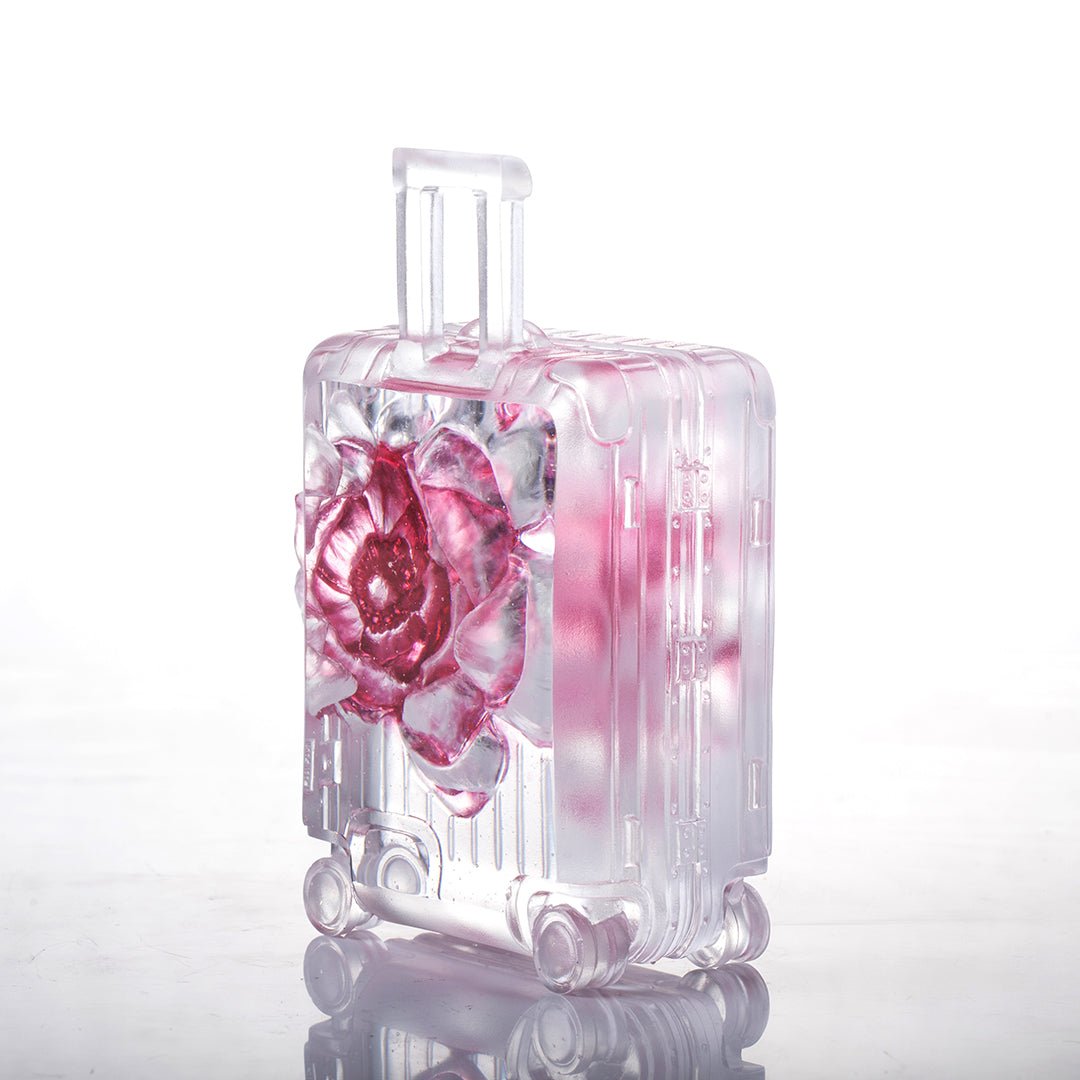 LIULI Crystal Flower, Packed with Confidence