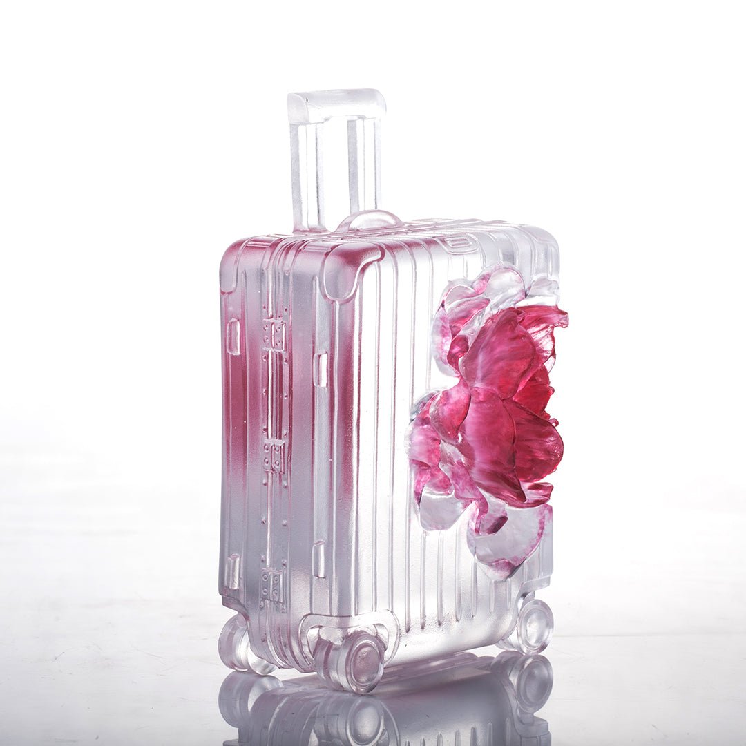 LIULI Crystal Flower, Packed with Confidence