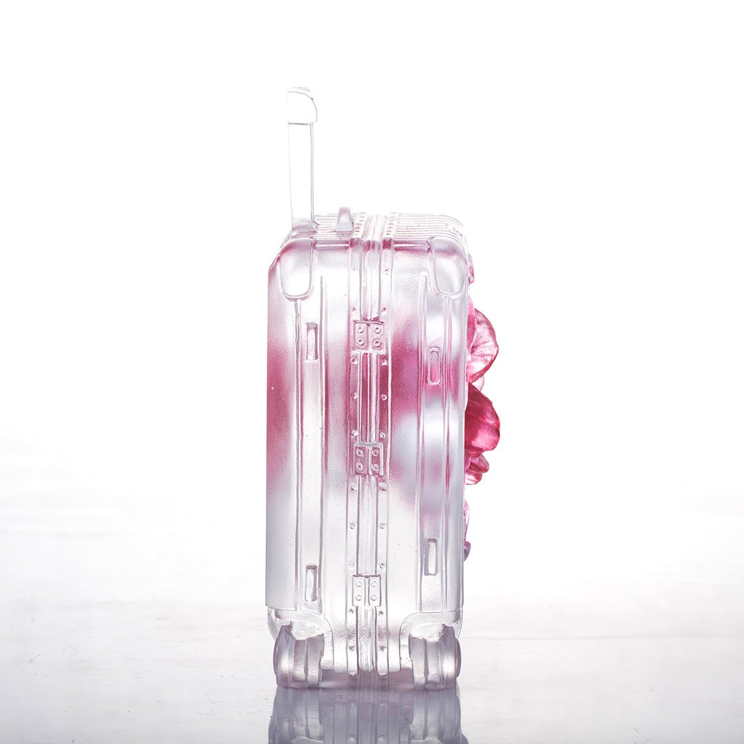 LIULI Crystal Flower, Packed with Confidence