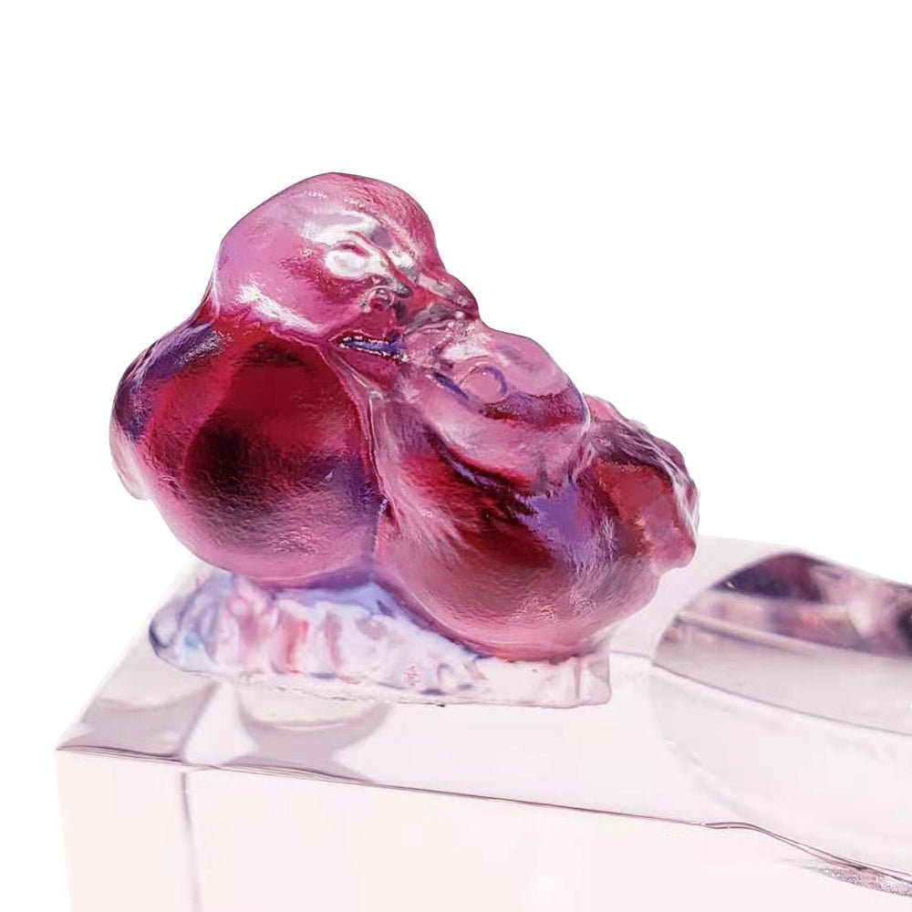Murmurings of Secrets - Chopsticks Stand (Set of 2) - LIULI Crystal Art