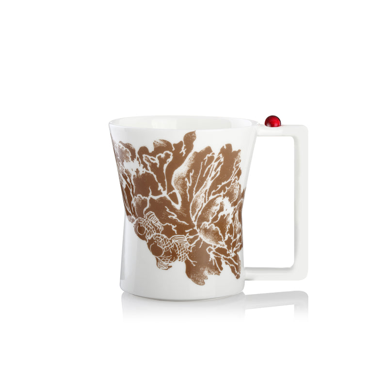 Tableware, Coffee Mug, A Leisurely Drop of Red