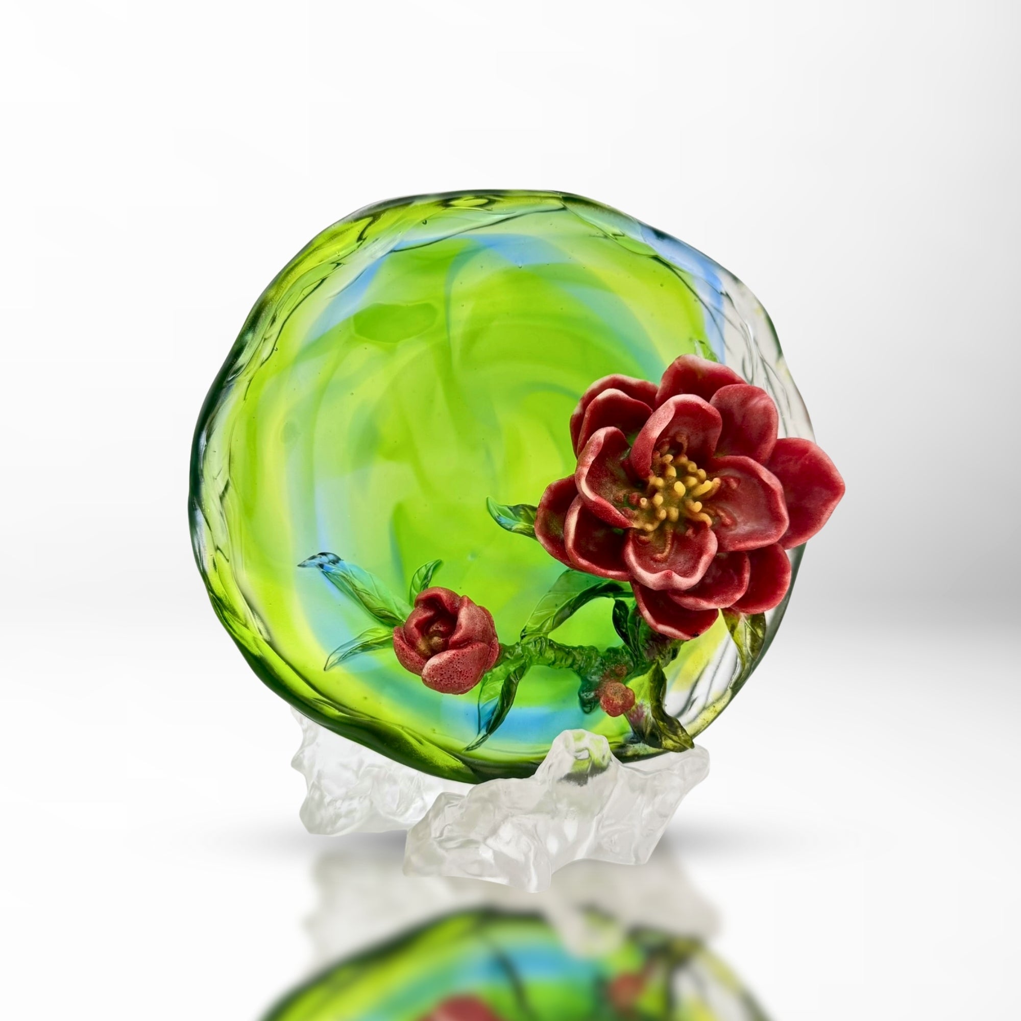 Crystal Flower, Flower of the Month, Peach Blossoms-March