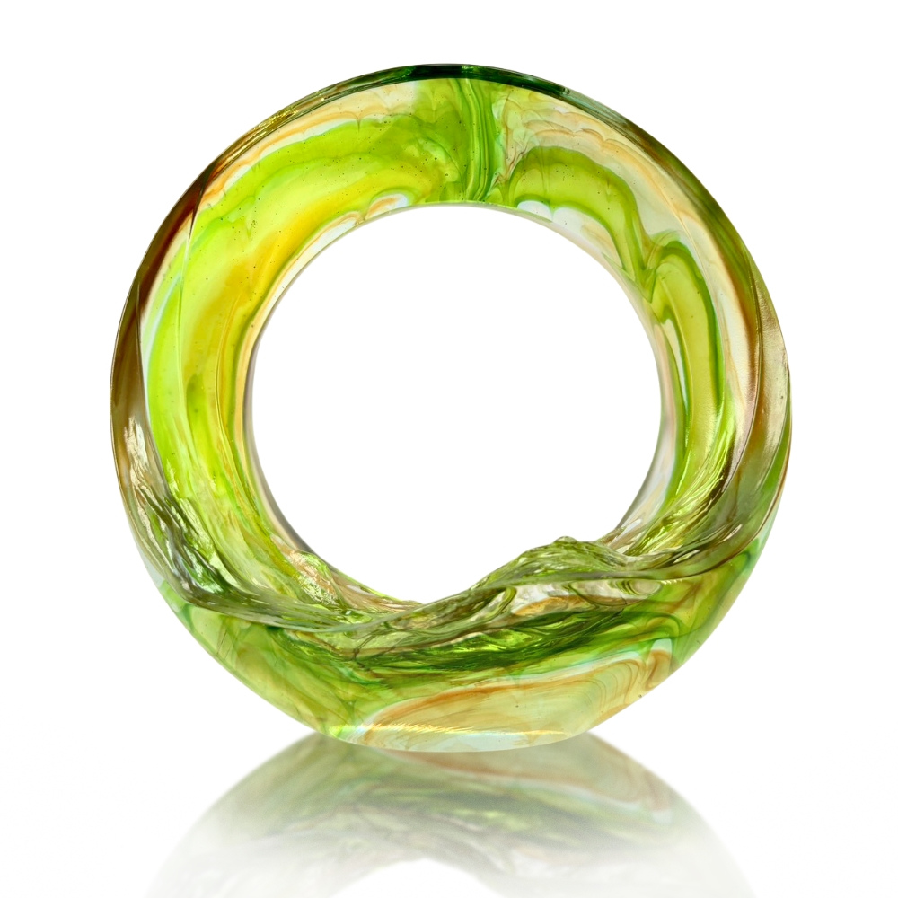 Crystal Ruyi, Fengshui, Beautiful Floral Profusion of Ruyi