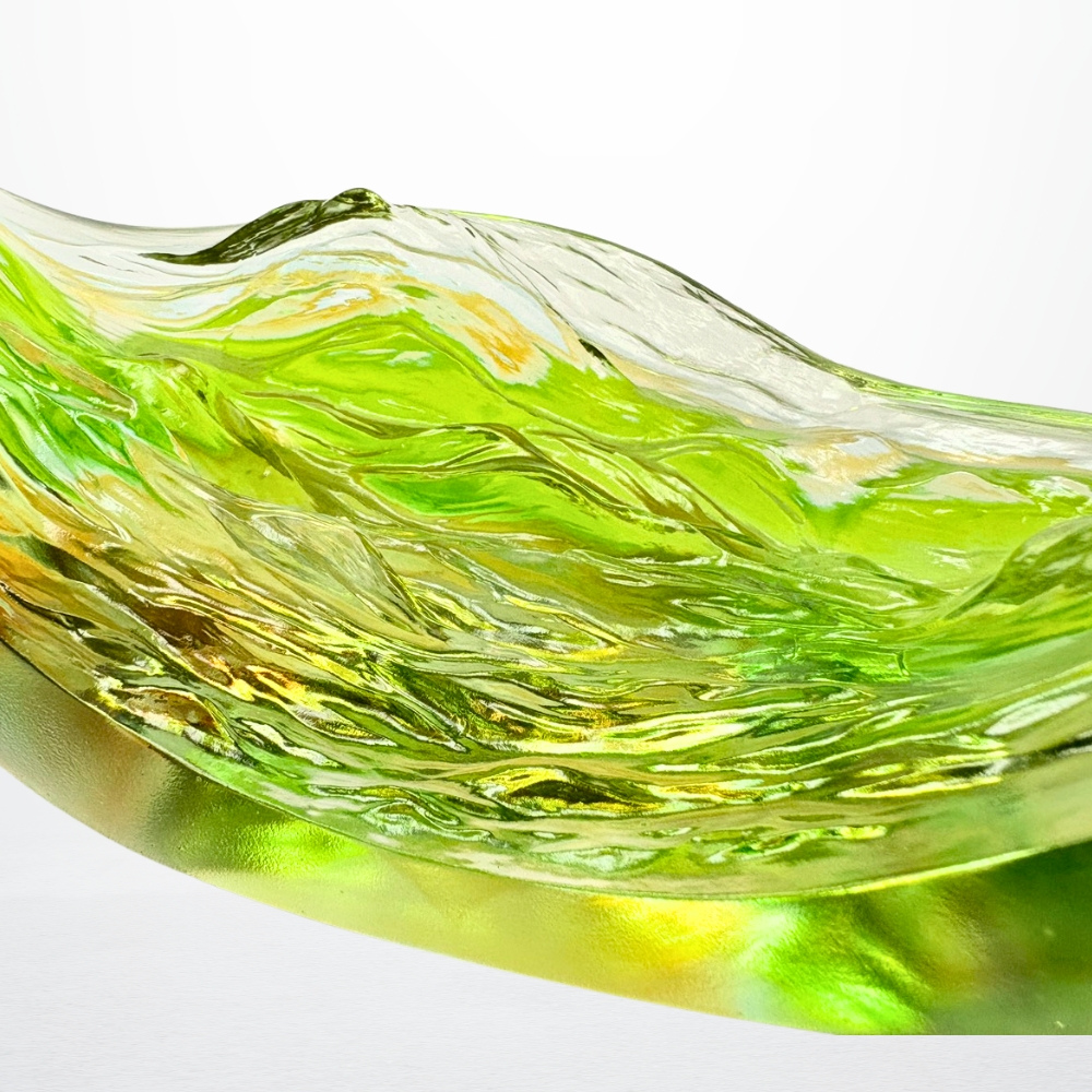 Crystal Ruyi, Fengshui, Beautiful Floral Profusion of Ruyi