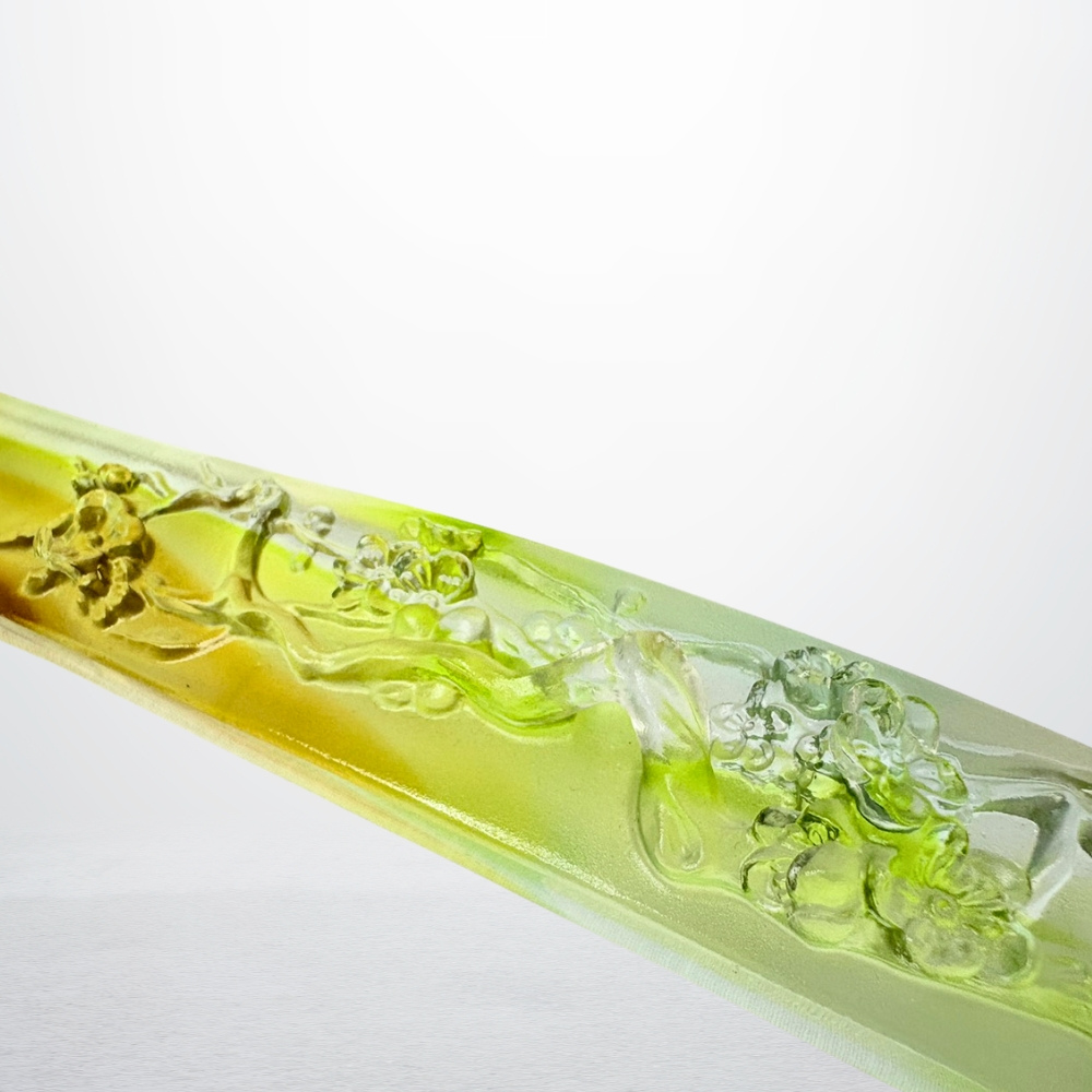 Crystal Ruyi, Fengshui, Beautiful Floral Profusion of Ruyi