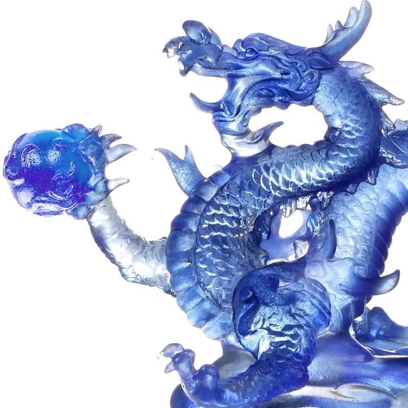Dragon of Leadership - "Appearance of the Influential Dragon" - LIULI Crystal Art