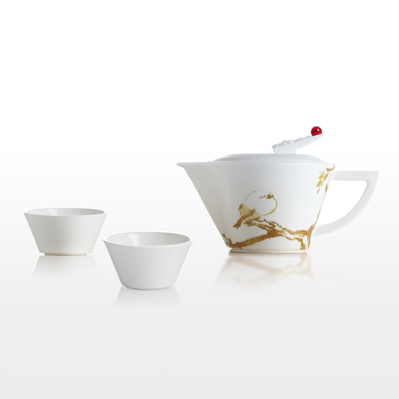 Tableware, Tea Set, Bone China, Plump Little Bird