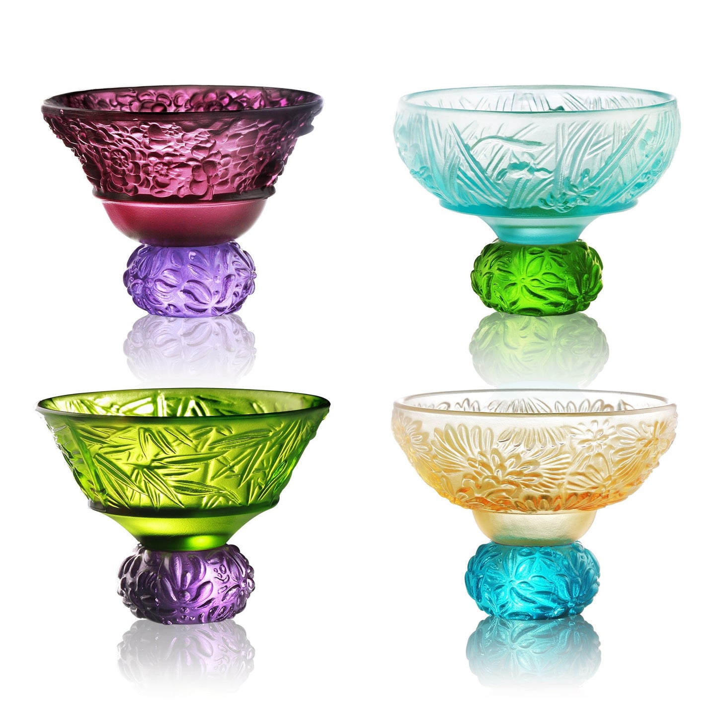 A Drink To Virtue (Set of 4), Sake Glass, Shot Glass (4 Designs)