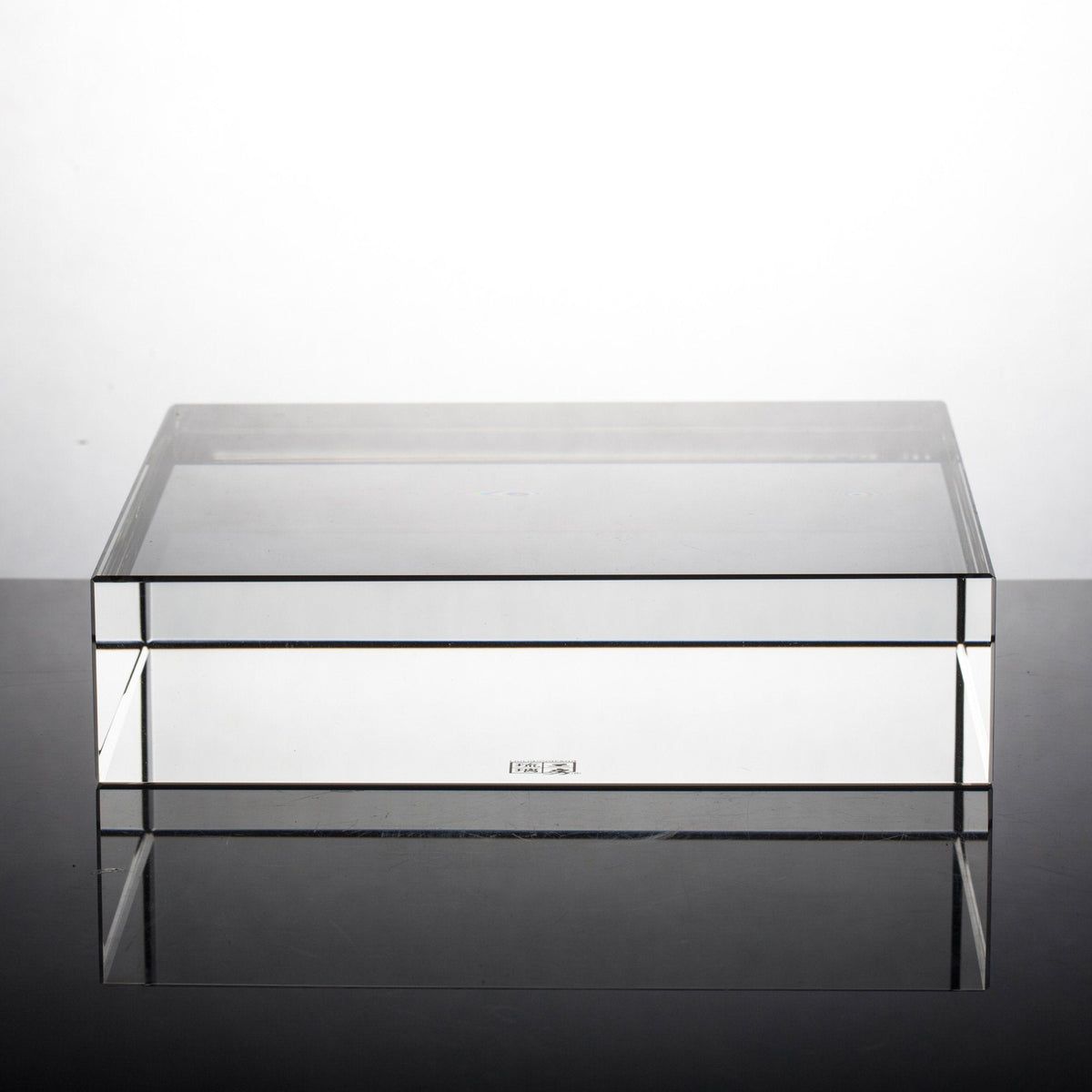 Engravable Display Base Acrylic Display Base with Logo Engraving (varies sizes) – LIULI Crystal Art