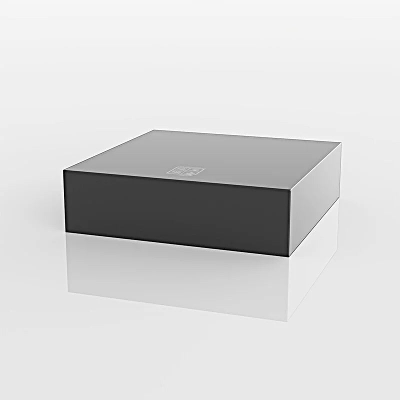 Black Acrylic Display Base with Logo Engraving (varies sizes)